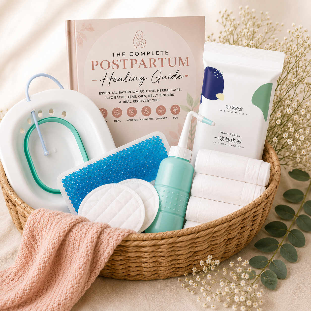 Mavia Postpartum Care Set